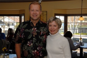Dick and Carol Skare at their Fish Creek restaurant, The Cookery.