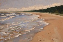 Beach Walk Painting