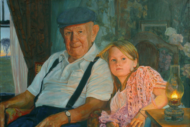 "Grandfather's House" by James Hempel.