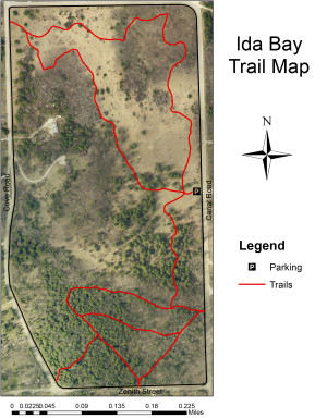 Ida Bay Trail Map