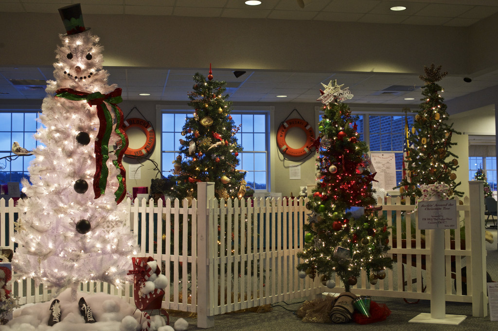 Merry-Time Festival of Trees at the Door County Maritime Museum in Sturgeon Bay, Door County, Wi. Photos by Len Villano.