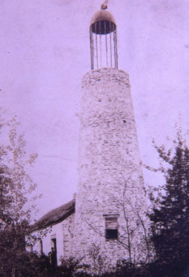 The Baileys Harbor Birdcage Lighthouse.