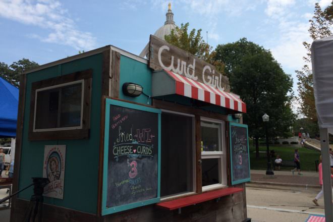 Curd Girl, Discover Wisconsin, Curbside Eats