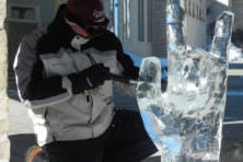 Fire and Ice Festival, Ice Carving