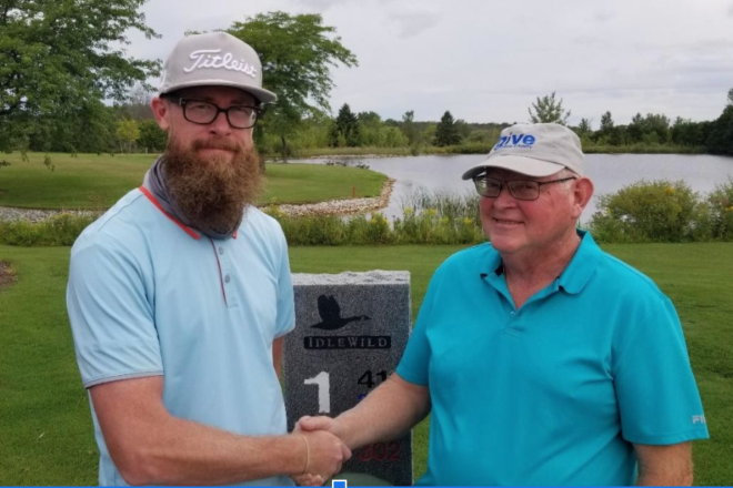 Jinkins Hits Hole-in-One at The Orchards