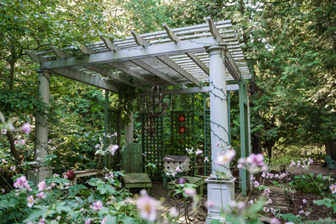 Every Room Needs a Door: The Hendersons create inviting, whimsical garden rooms