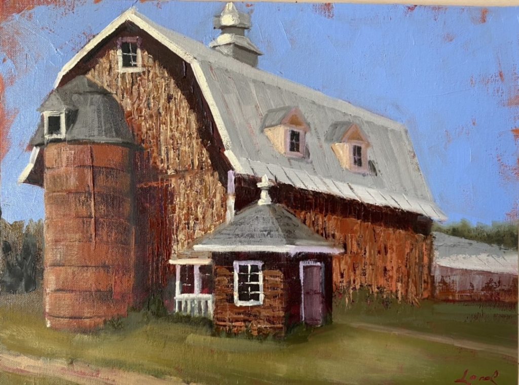 “Rustic Red” by Stephanie Lord.