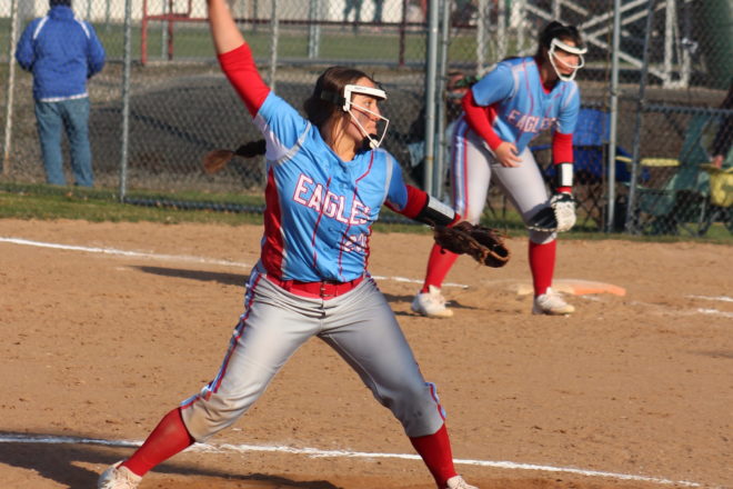 Eagles Top Clippers in Baseball and Softball