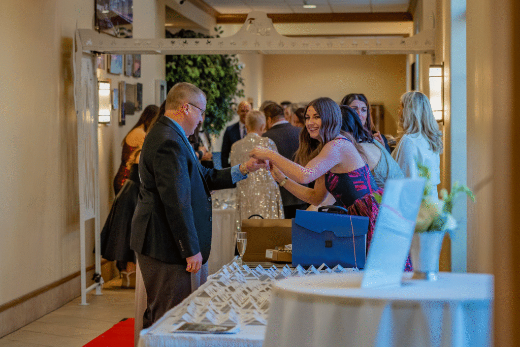 Guests arrive at the 2023 Fire & Ice Gala. Photo by Rachel Lukas.