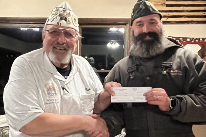 Amvets Donate $3,000 To DC Farm For Vets