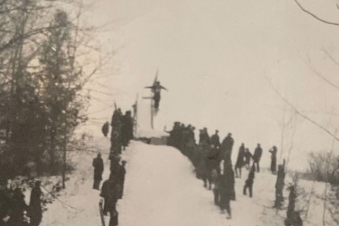 The Father of Local Skiing: Anton Martinson and the Ski Jumping Craze